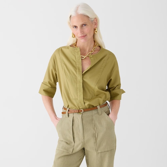 J. Crew Tops - J Crew Tuxedo Tops